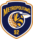 Metropolitans 92 logo - France Fnb Metropolitans Vs Aurore Basketball Live Score