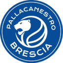 Pallacanestro Brescia logo - Lba Olimpia Milano Vs Pallacanestro Brescia Scores