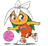 Orange Blossoms W logo
