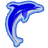 PCU Dolphins logo
