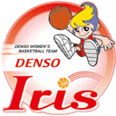 Denso Iris Women logo - Japan Wjbl Fujitsu Redwave Women Vs Denso Iris Women Basketball