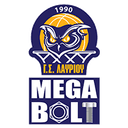 Lavrio Megabolt logo - A Ethniki Lavrio Megabolt Vs Kolossos Rhodes Basketball
