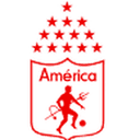 America de Cali (w) logo - W VS Cd Real Santander W Result
