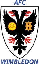 AFC Wimbledon logo - City VS Afc Wimbledon Sport
