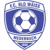 Blo Weiss Medernach logo - Medernach VS Una Strassen Result