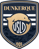 USL Dunkerque logo - Dunkerque VS Stade De Reims Sport