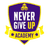 Never Give Up Academy logo - Royal Vision Fixtures