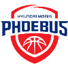 Ulsan Mobis Phoebus 2 logo - South Korea Dleague Ulsan Mobis Phoebus Vs Samsung Thunders Live Basketball