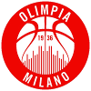 Olimpia Milano logo - Euroleague Crvena Zvezda Red Star Vs Olimpia Milano Basketball Live Score