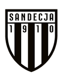 Sandecja Nowy Sacz logo - Sacz VS Avia Swidnik Sport